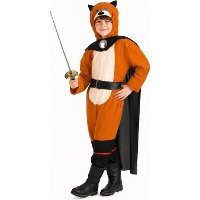 Costume da gatto con gli stivali per bambini