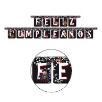 Festone Feliz Cumpleaños Pirata - 2,10 m