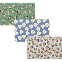 Tovaglietta americana da 43 x 28 cm con stampa di cibo - 1 pezzo