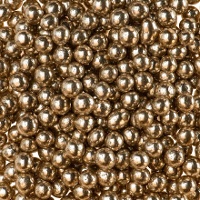 Perle da 4 mm in oro vecchio - Dekora - 500 gr