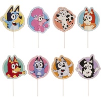 Pick decorativi di Bluey - 16 pezzi