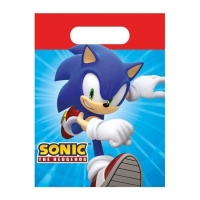 Sacchetti di carta Sonic The Hedgehog - 4 pezzi.