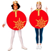 Costume da pallina di Natale per bambini