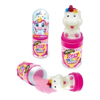 Mini bottiglie con lecca-lecca Baby Unicorn Dipper con polvere di caramella da 40 g - 1 unità