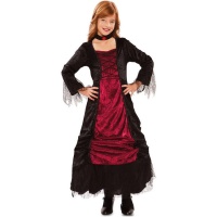 Costume vampiro notturno elegante da bambina