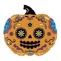 Palloncino Catrina zucca da 71 cm - Grabo