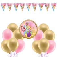 Confezione di decorazioni per feste Disney Princess - 23 pezzi