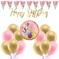 Confezione di decorazioni per feste Disney Princess - 23 pezzi