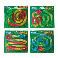 Serpente di gelatina colorato di 1 m - Snake Jelly Vidal - 1 pz.