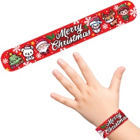 Braccialetti magnetici assortiti natalizi per bambini - 6 unità