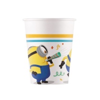 Bicchieri cartone Minions 200 ml - 8 unità