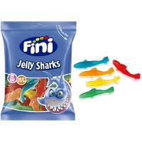 Squali multicolore - Fini Jelly Sharks - 90 gr