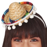 Fascia con mini cappello messicano