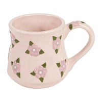 Tazza Coquette 350 ml con fiori