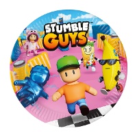 Piatti Stumble Guys 23 cm - confezione da 8