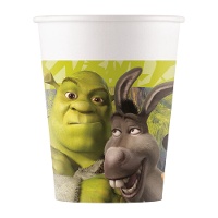 Bicchieri di Shrek da 200 ml - confezione da 8