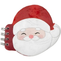 Taccuino di Babbo Natale da 15,5 x 14 cm
