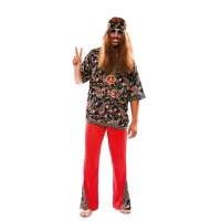 Costume hippie peace da uomo