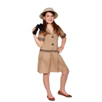 Costume esploratore safari da bambina