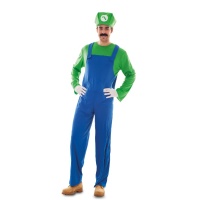 Costume idraulico verde da uomo