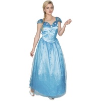 Costume da principessa della storia blu per le donne