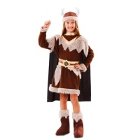 Costume da vichingo nordico per bambina