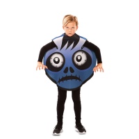 Costume da emoticon zombie per bambini