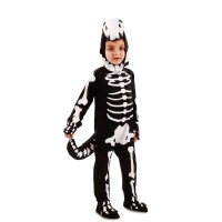 Costume dinosauro scheletro da bambini