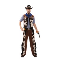 Costume cowboy mandriano da uomo