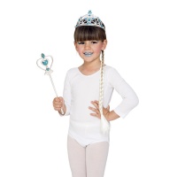 Set di accessori azzurri per principessa