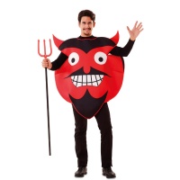 Costume emoji diavoletto da adulto