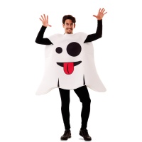 Costume emoji fantasma da adulto