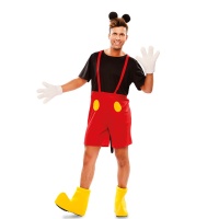 Costume topolino buffo da adulto