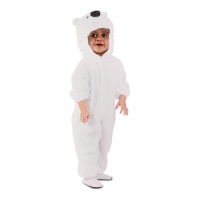 Costume orso polare bianco infantile