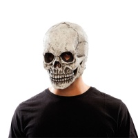 Maschera scheletro con luce