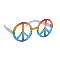 Occhiali hippie multicolori