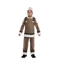 Costume eschimese con cappuccio da bambino