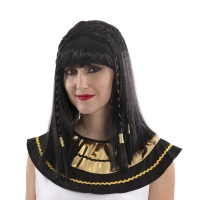 Parrucca egiziana con trecce da donna