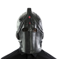 Maschera guerriero oscuro videogioco in lattice