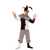 Costume giullare arlecchino da bambino