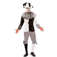 Costume giullare arlecchino da uomo