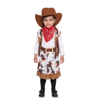 Costume cowboy western da bambina