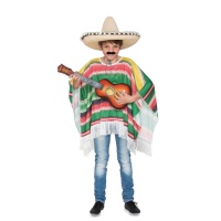 Poncho colorato messicano da bambino