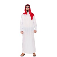 Costume sceicco arabo rosso