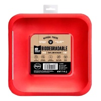 Piatti di 26 cm in cartone metallizzato - 4 pezzi