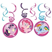 Decorazioni pendenti di My Little Pony da 60 cm - 6 unità