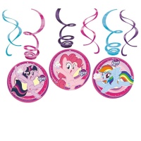 Spirali decorative My Little Pony 60 cm - 6 unità