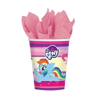 Bicchieri Mio Piccolo Pony da 250 ml - 8 unità