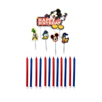 Candele di Topolino - 17 unità