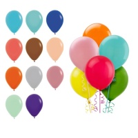 Palloncini di lattice da 30 cm solidi - Sempertex - 12 unità